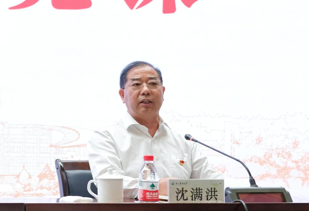 党史学习教育副省长徐文光来校讲授党史学习教育专题党课